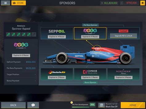 motorsport manager best designer